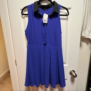 New forever 21 blue dress large